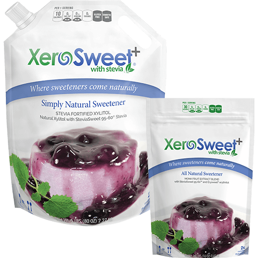 XeroSweet+ | Stevia Infused Xylitol | Steviva Brands | Natural Alternative  Sweeteners